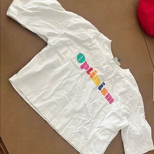 FARM Rio Women's White Optimism Organic Cotton T-Shirt